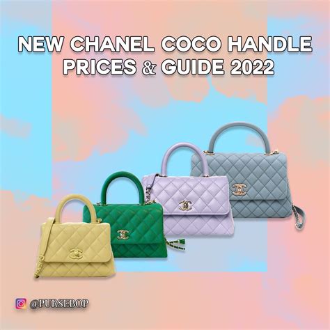 coco chanel handtas prijs|chanel coco handle price list.